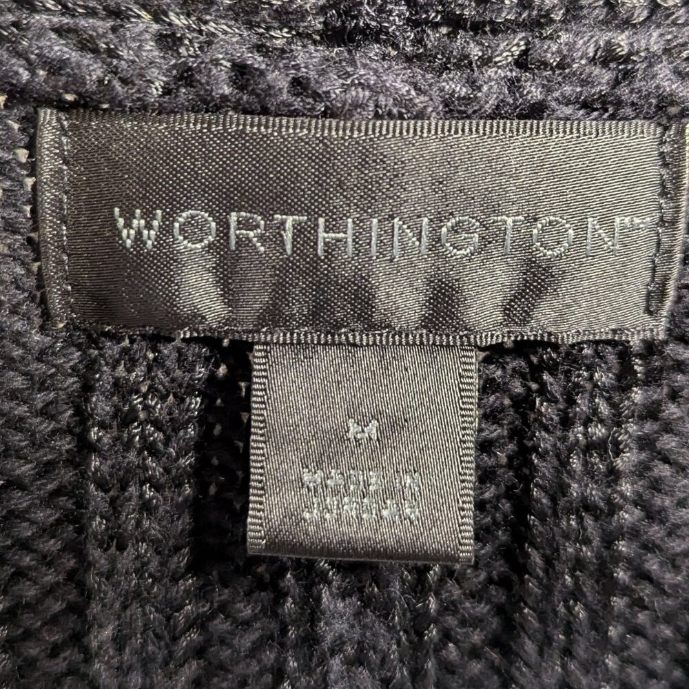 Black Ribbed Knit Shrug - Picture 4 of 4